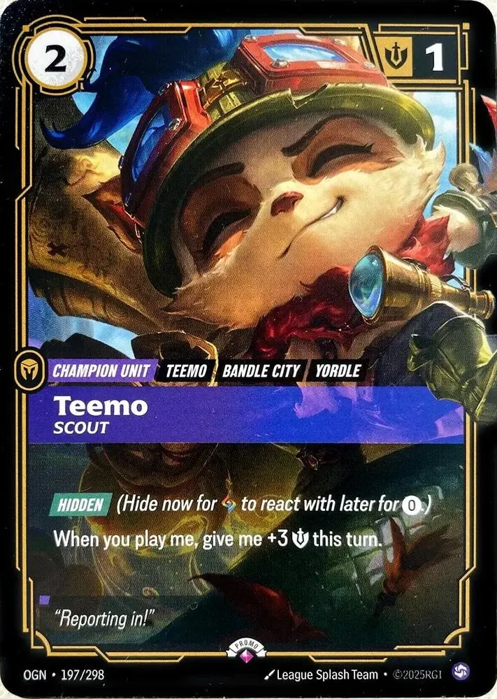 Teemo - Scout (Origins Store Demo Promo)