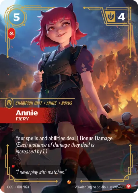 Annie - Fiery (Spiritforged Nexus Night Promo)