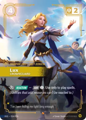 Lux - Crownguard (Spiritforged Nexus Night Promo)